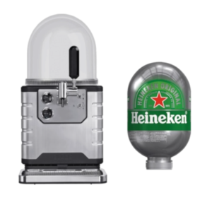 Heineken Blade + Heineken biervat