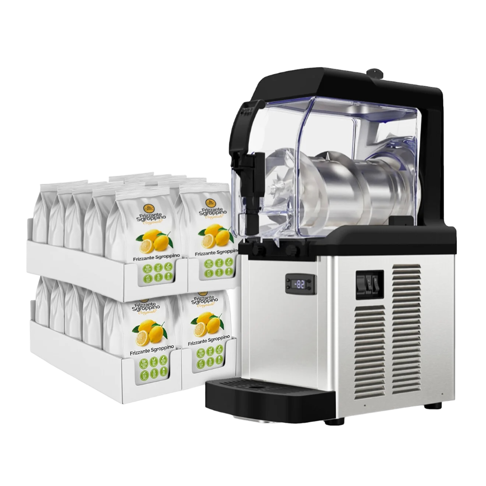 Monto Sgroppino tapmachine met Frizzante Monto Sgroppino tapmachine met Frizzante